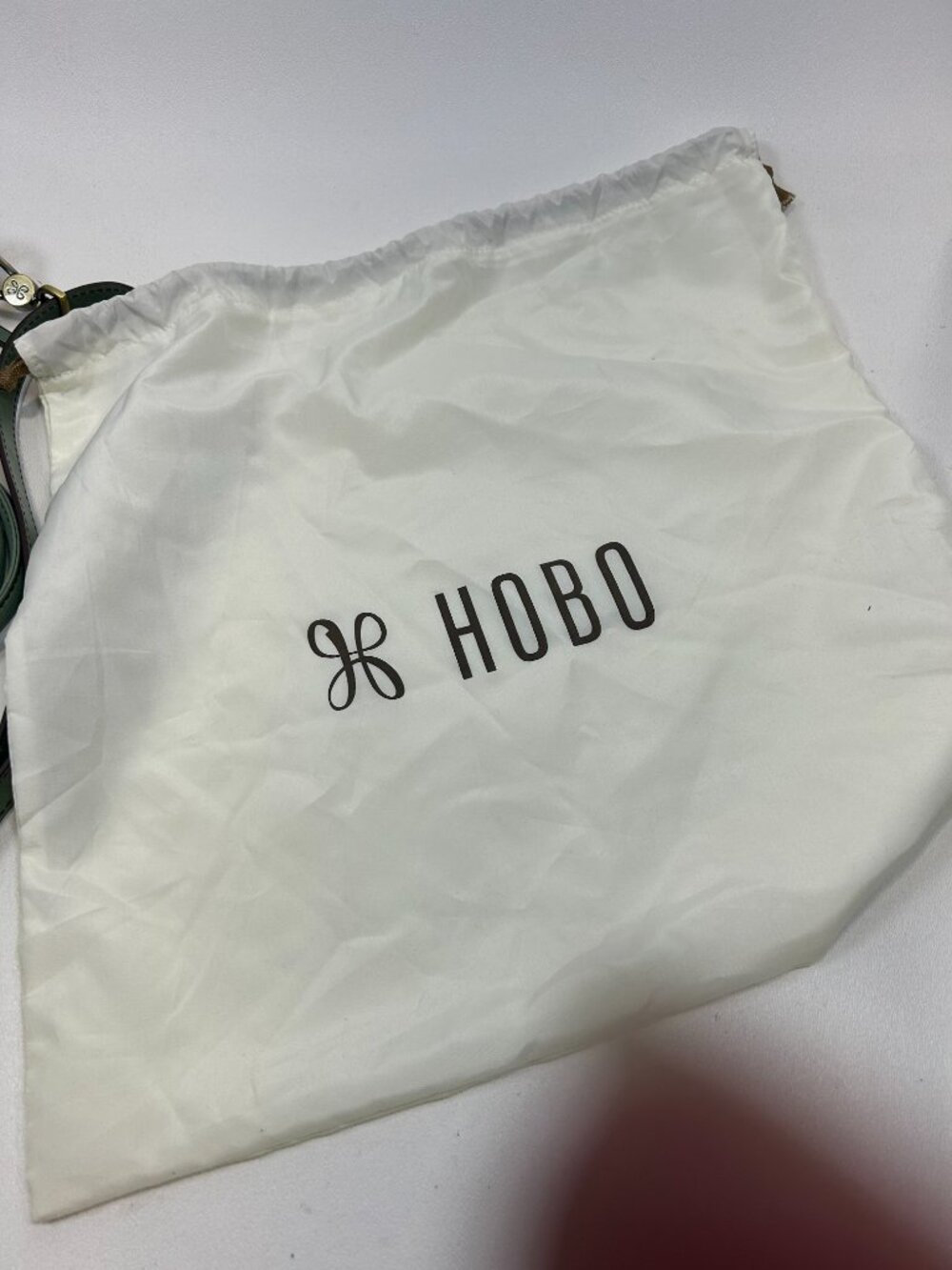 New w/Tags HOBO INTERNATIONAL Sheila Medium Crossbody/Satchel Leather JADE $298 - Picture 9 of 13